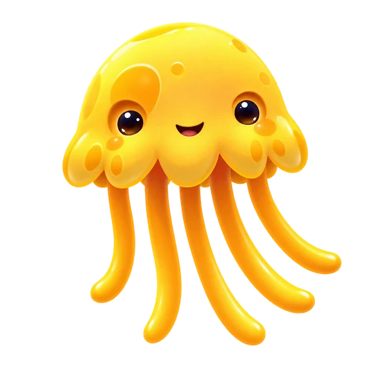 Jelly, the yellow jellyfish